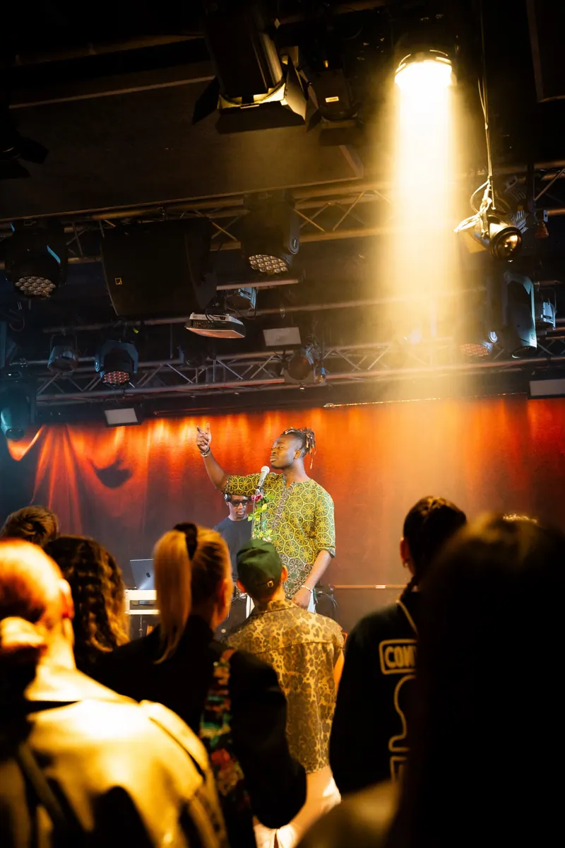 TMARO live at Artheater, Cologne, 10 October 2026 (photo 1 by @taragrande.raw)
